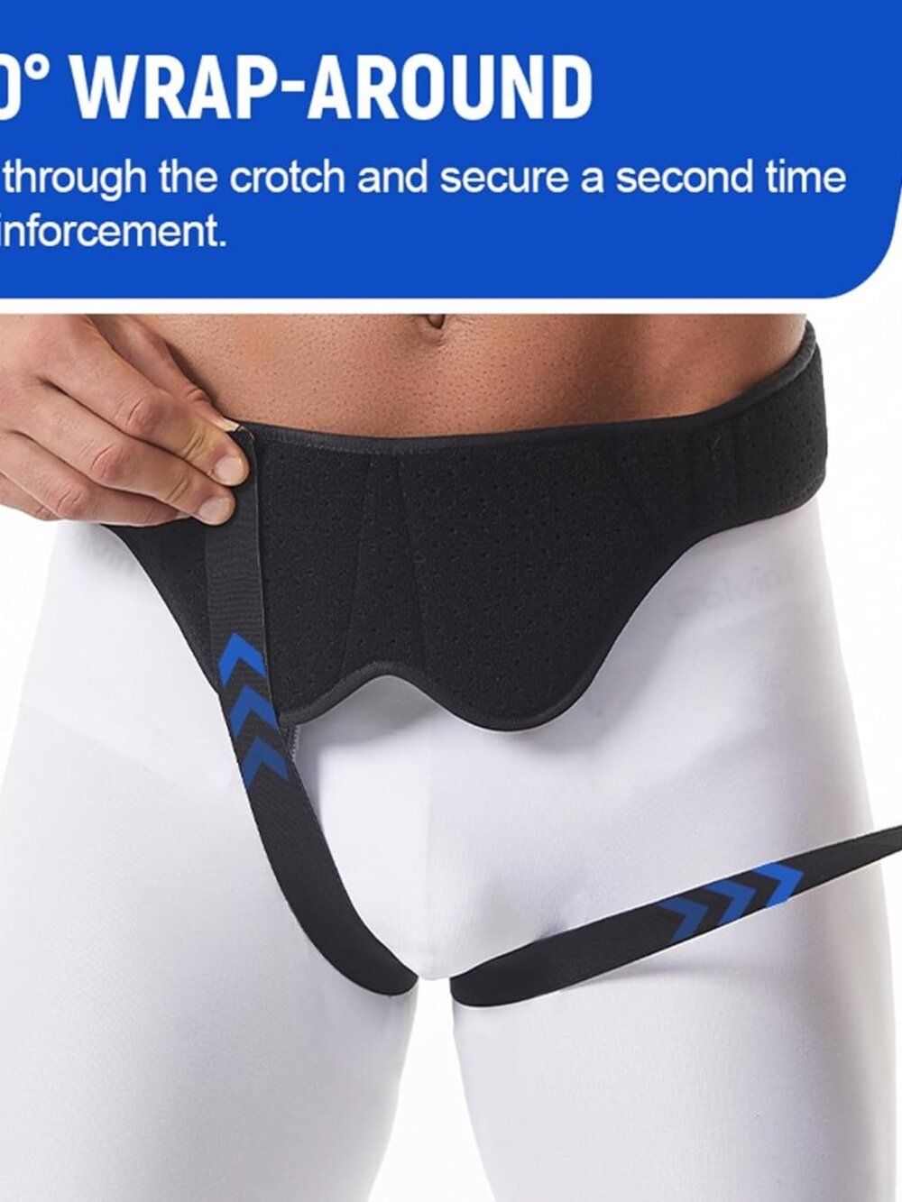 Adjustable Inguinal Hernia Belt for Men & Women – Bilateral Support with 2 Remov